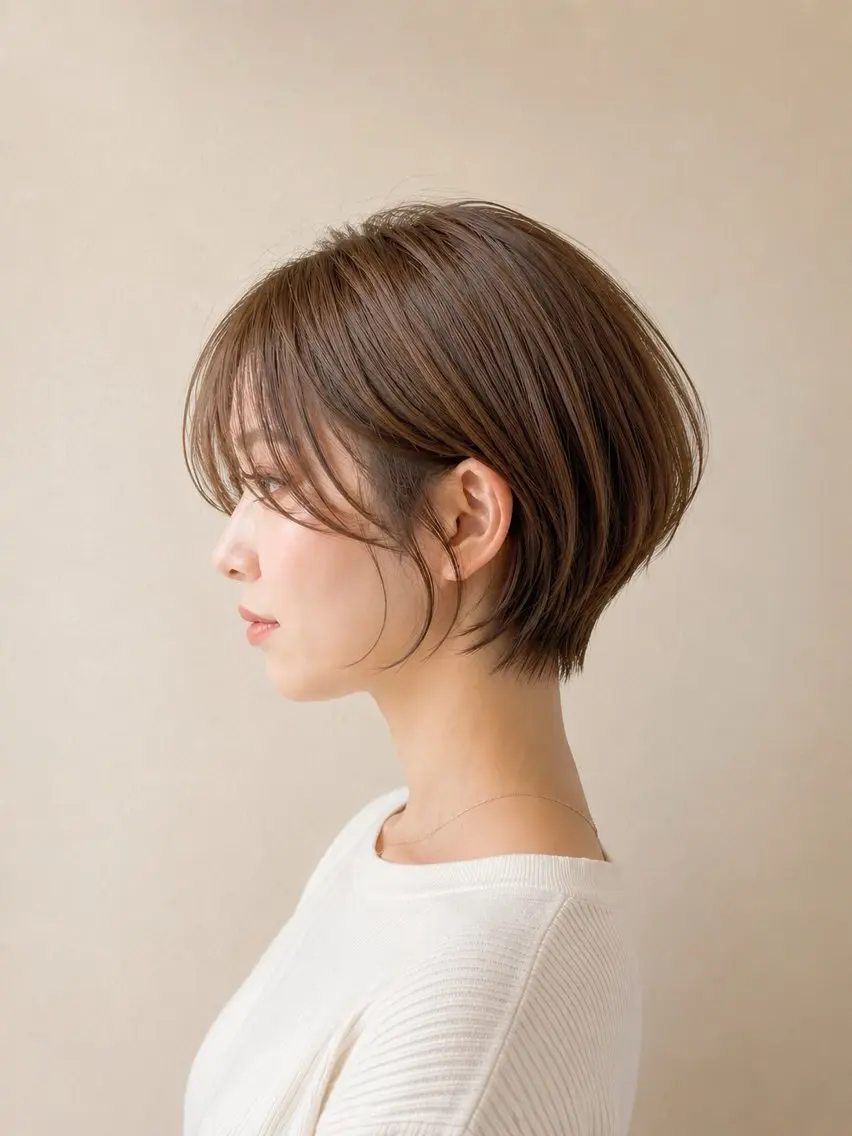 ショート 銀座/レイヤー Hazuki🪽のヘアスタイル
