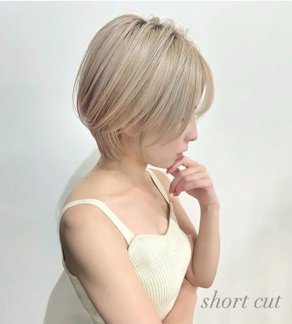 ショート 林 唯翔のヘアスタイル