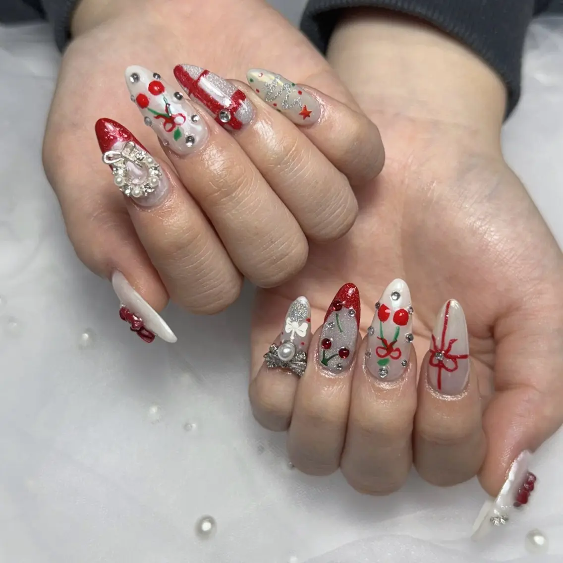 ネイル 持ち込み ハンドネイル L'ino nailのネイルデザイン