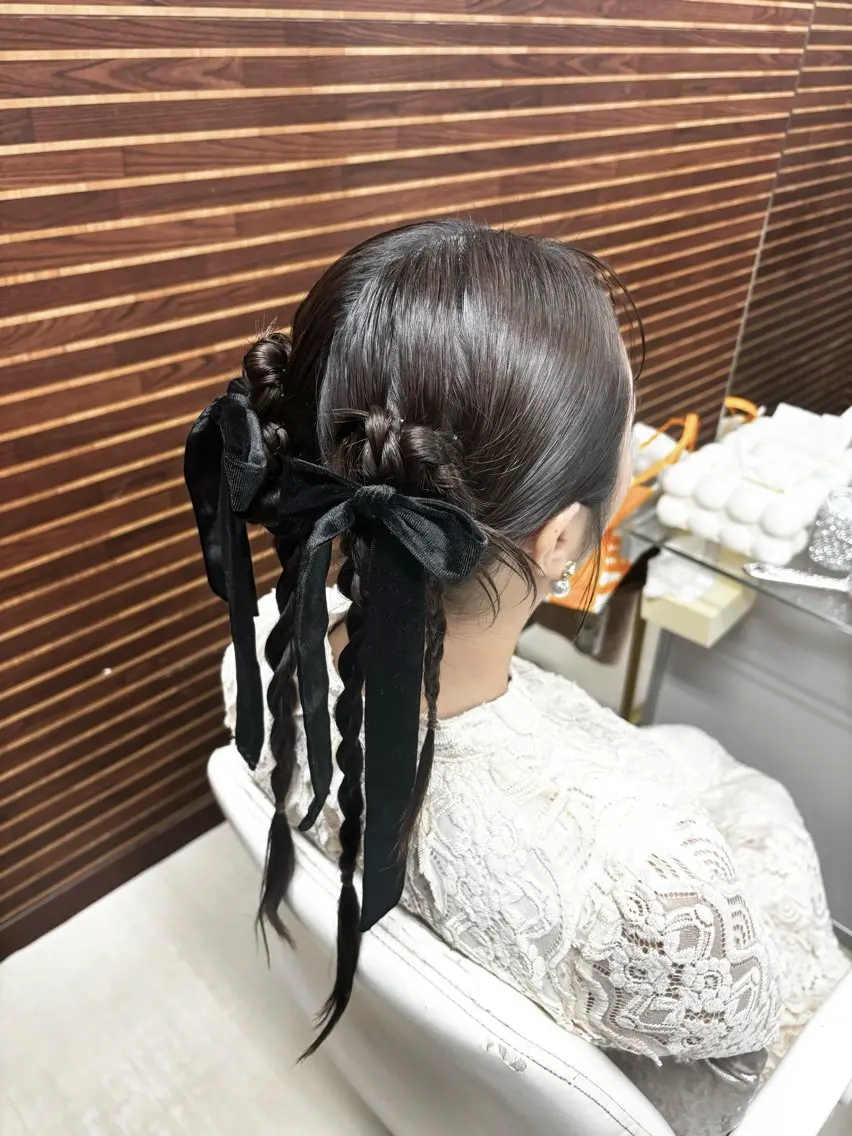 ロング 🎀 KUBO AYAKA 🎀✨のヘアスタイル
