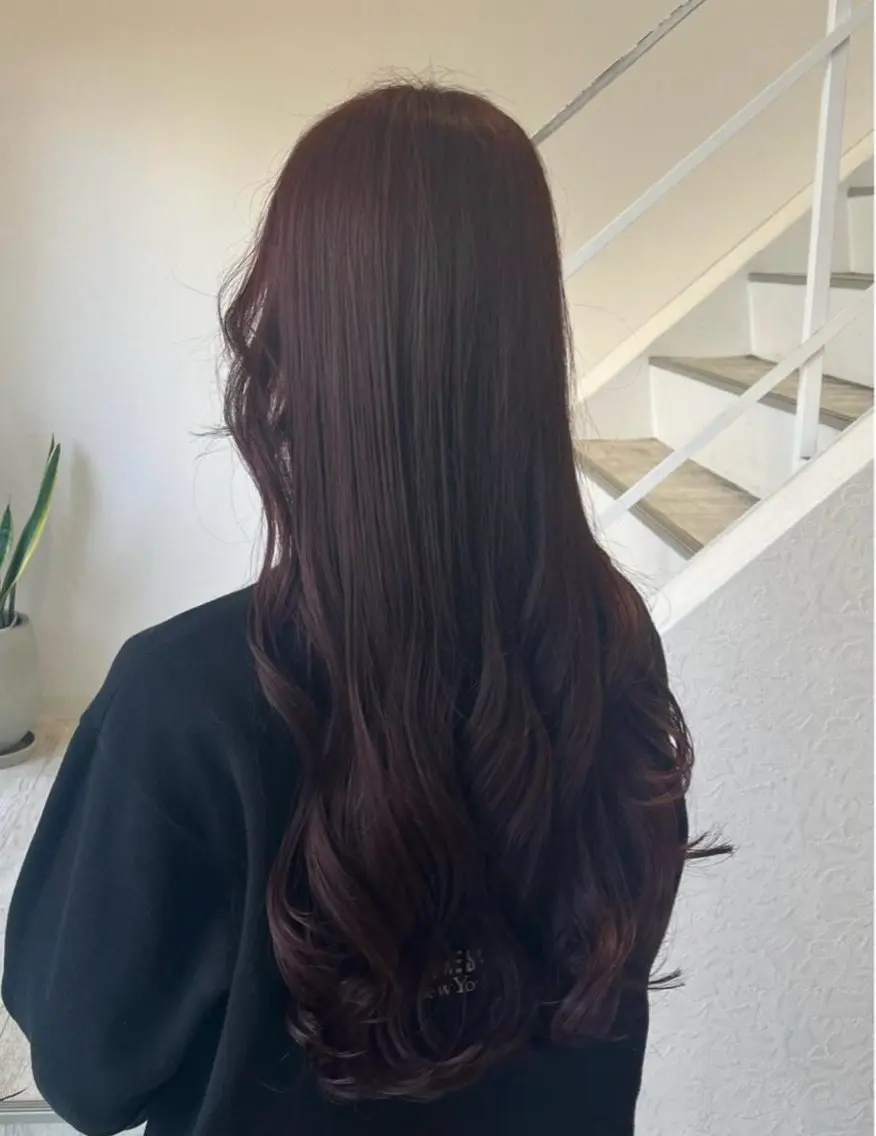 ロング カラー ヘアカラー 新井 勢のヘアスタイル