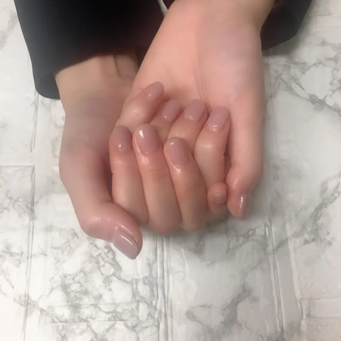 ネイル ワンカラーネイル 自爪育成/深爪矯正 mikiのネイルデザイン