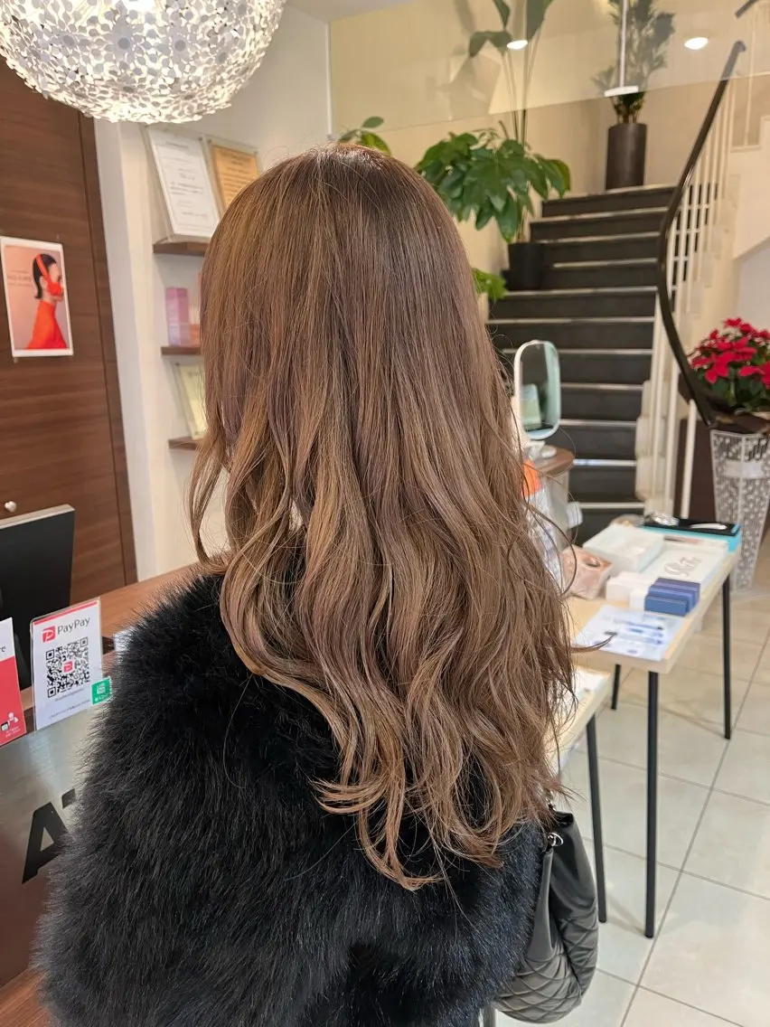 セミロング 神崎 一洋のヘアスタイル