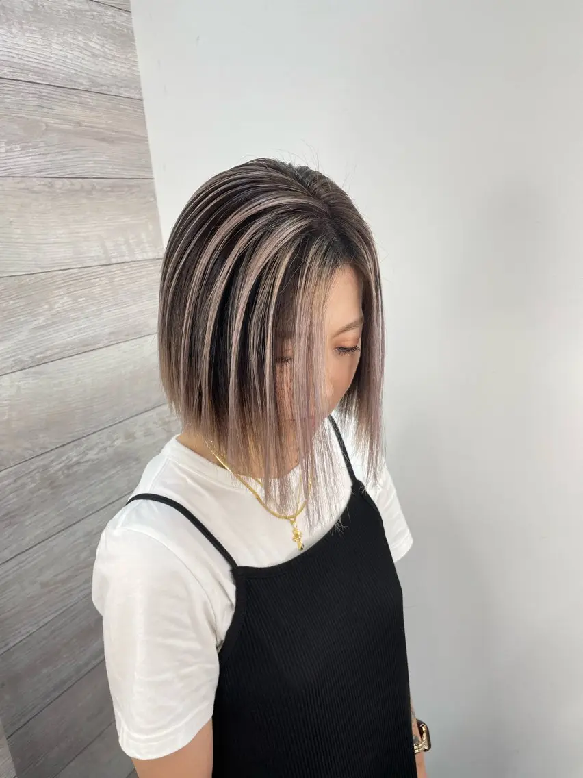 ショート ハイライト レイヤーカット LOCO/ Koukiのヘアスタイル