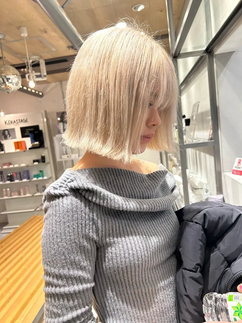 ショート カラー メンズ多数⚡ブリーチ 特化💚Acchonのヘアスタイル