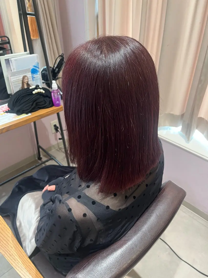 カラー 西原 愛紗のヘアスタイル