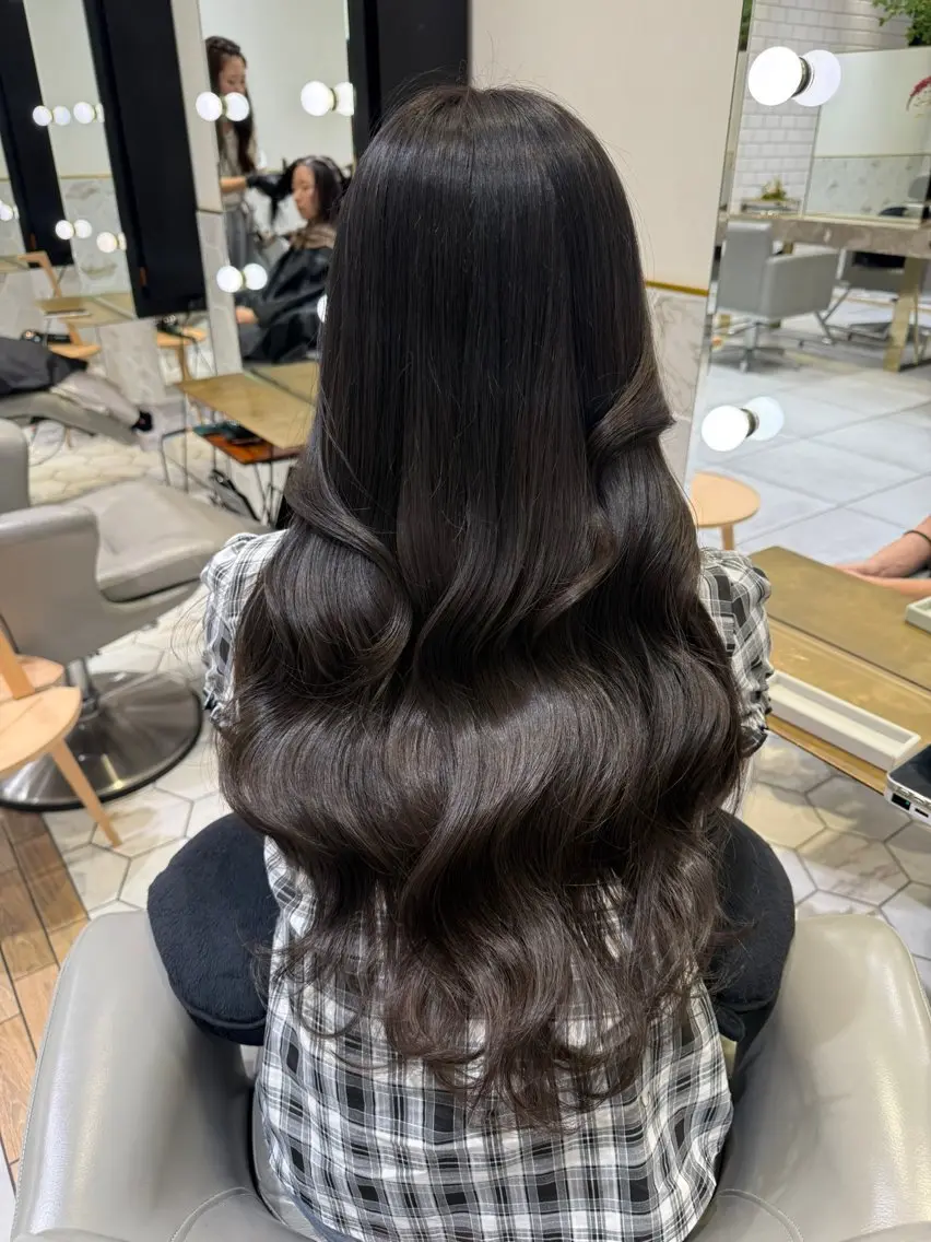 ロング カラー カット トリートメント ヘッドスパ Rico 新栄のヘアスタイル