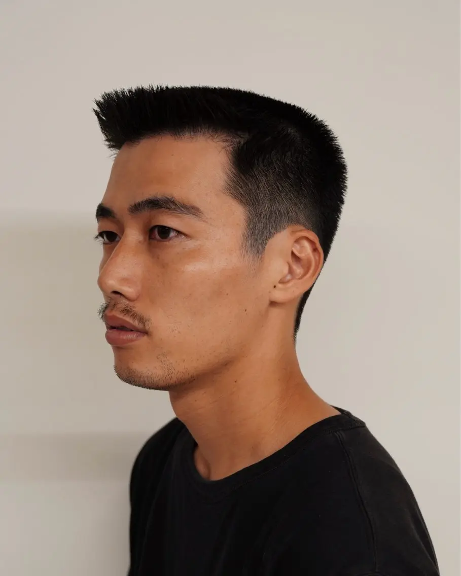ショート メンズ メンズパーマ 天川 太生のヘアスタイル