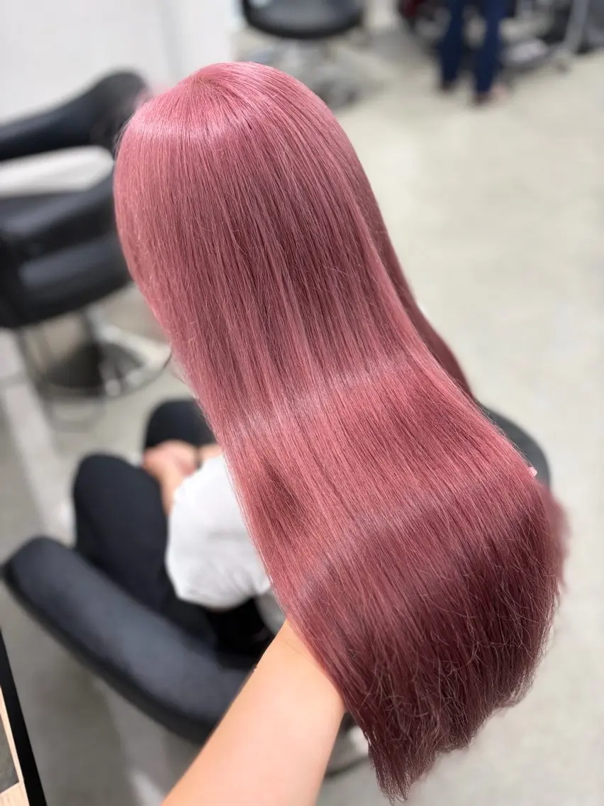 カラー girly❤︎暖色ヘ ア➰🎀HINANOのヘアスタイル