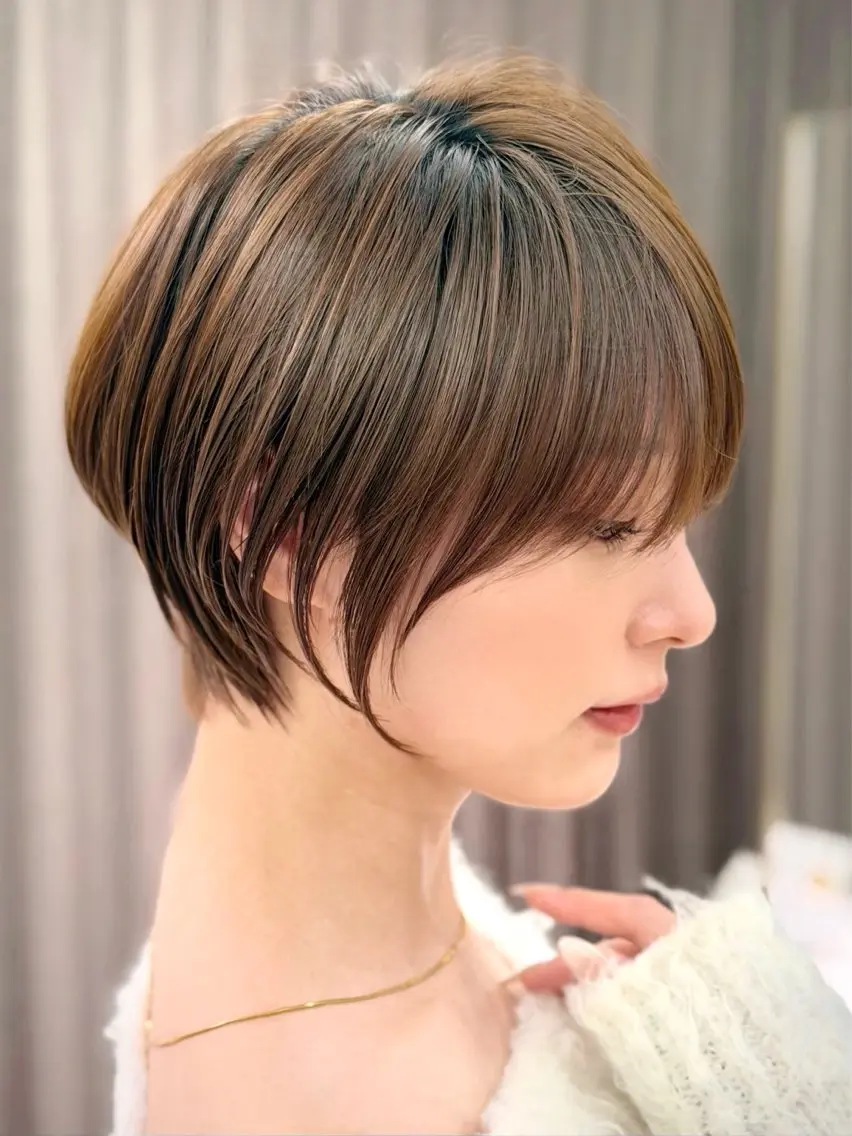 ショート ショート/ 山見陽のヘアスタイル