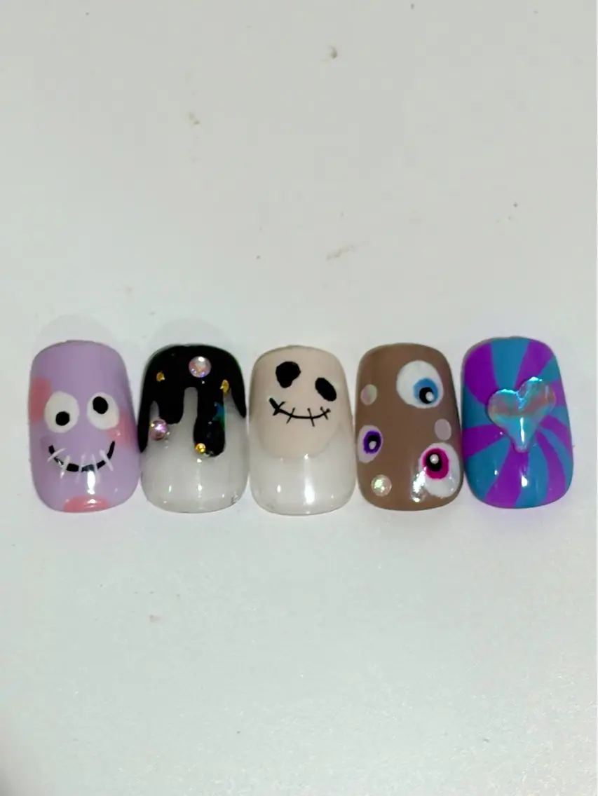 ネイル アートネイル ハロウィン ワンカラーネイル Nailed it! Akaneセンター北のネイルデザイン