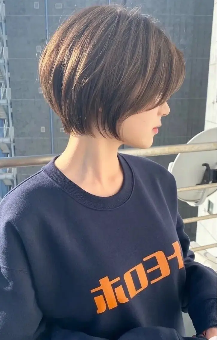 ショート 艶髪施術 関谷ヒュウのヘアスタイル