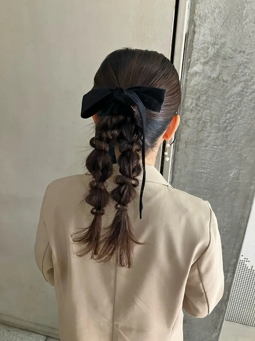 ミディアム 清村 和音のヘアスタイル