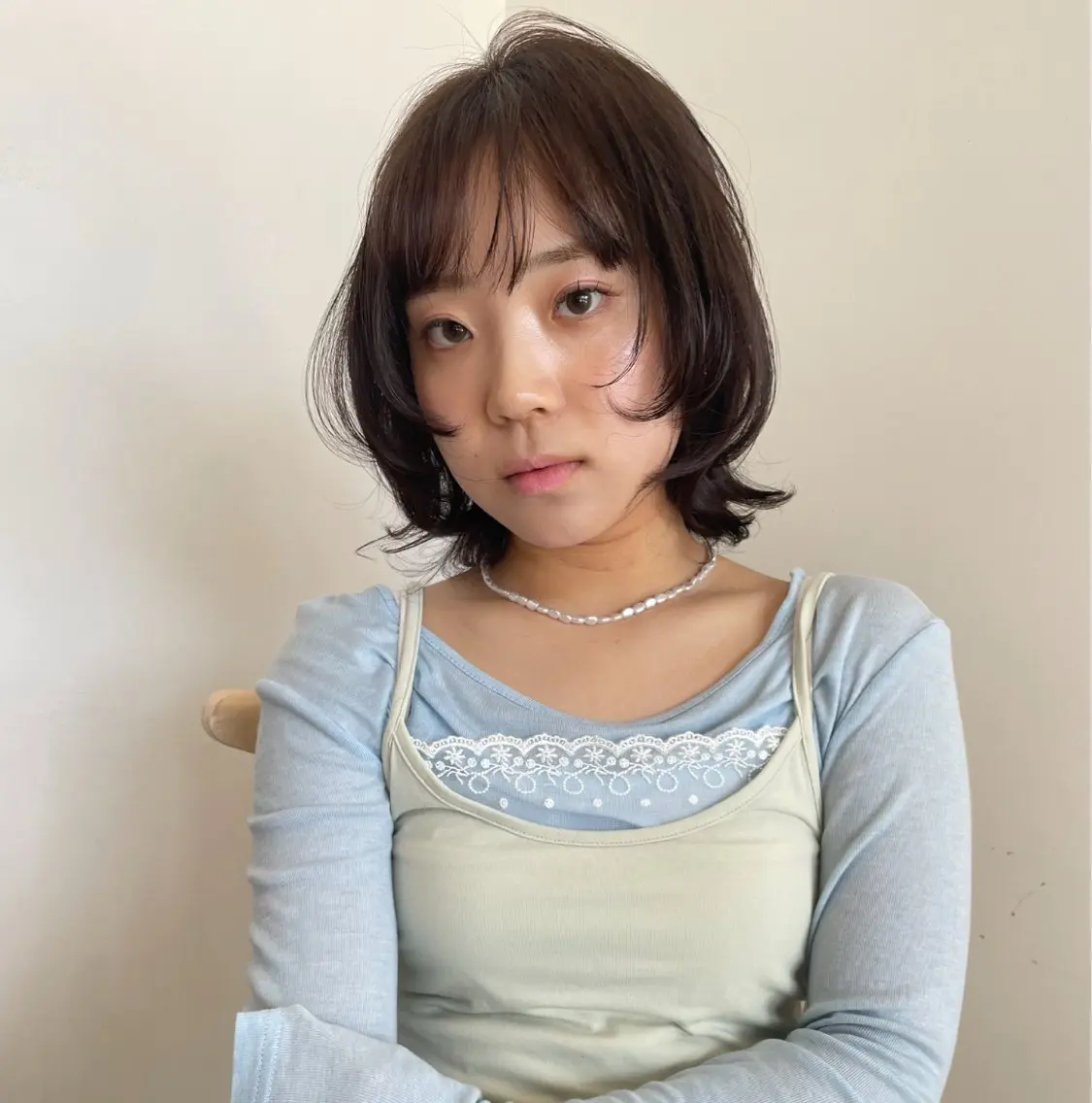 🌻8.9月限定特別価格🌻似合わせワンカラー＋トリートメント🫧の写真