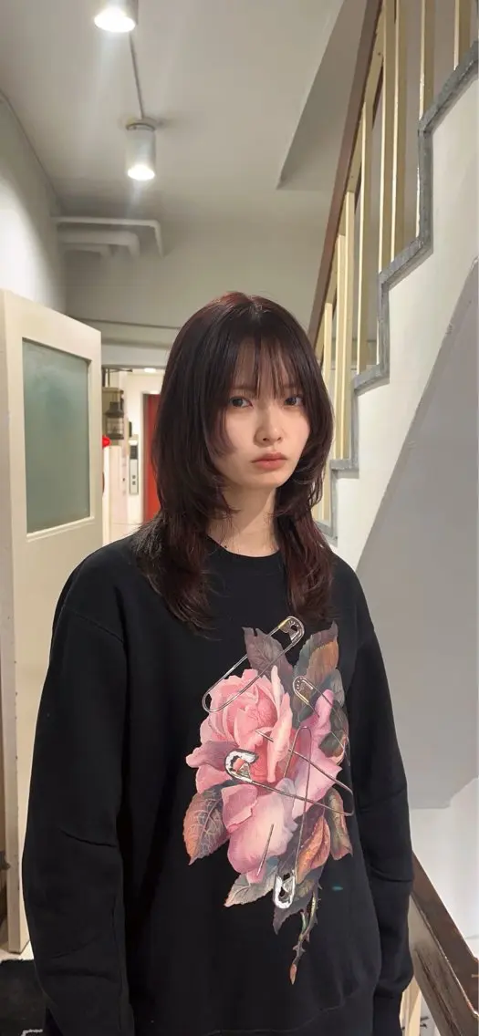 似合わせカット+透明感フルカラー+マスクTRの写真