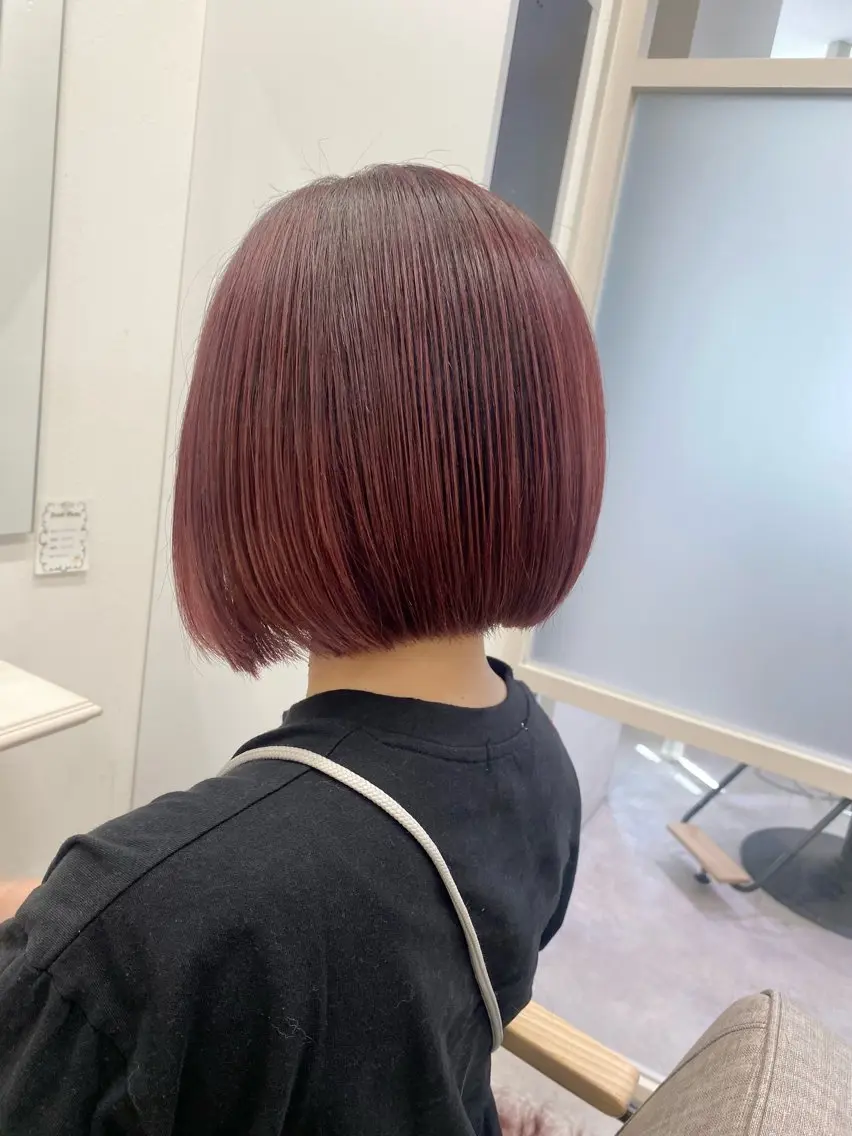 ショート カット ヘアカラー トリートメント 透明感カラー/ FRAME天王寺✨のヘアスタイル