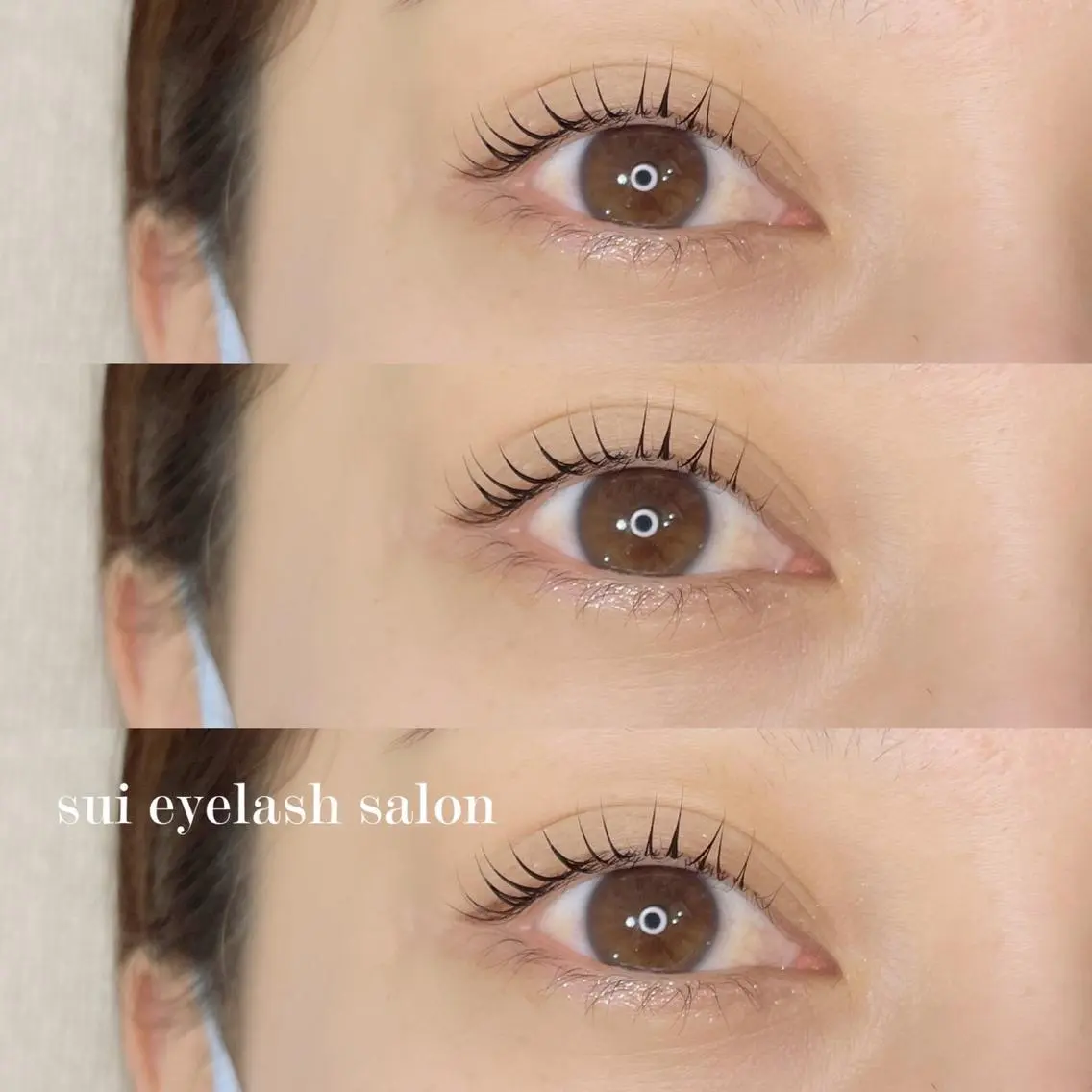 マツエク・マツパ 一重×まつ毛パーマ Sui eyelashのマツエク・マツパデザイン