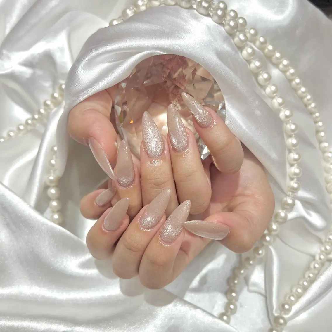🔰口コミ記入必須【jr】HAND⭐️オフなし⭐️チップ長さだし+マグネットorフラッシュワンカラーの写真