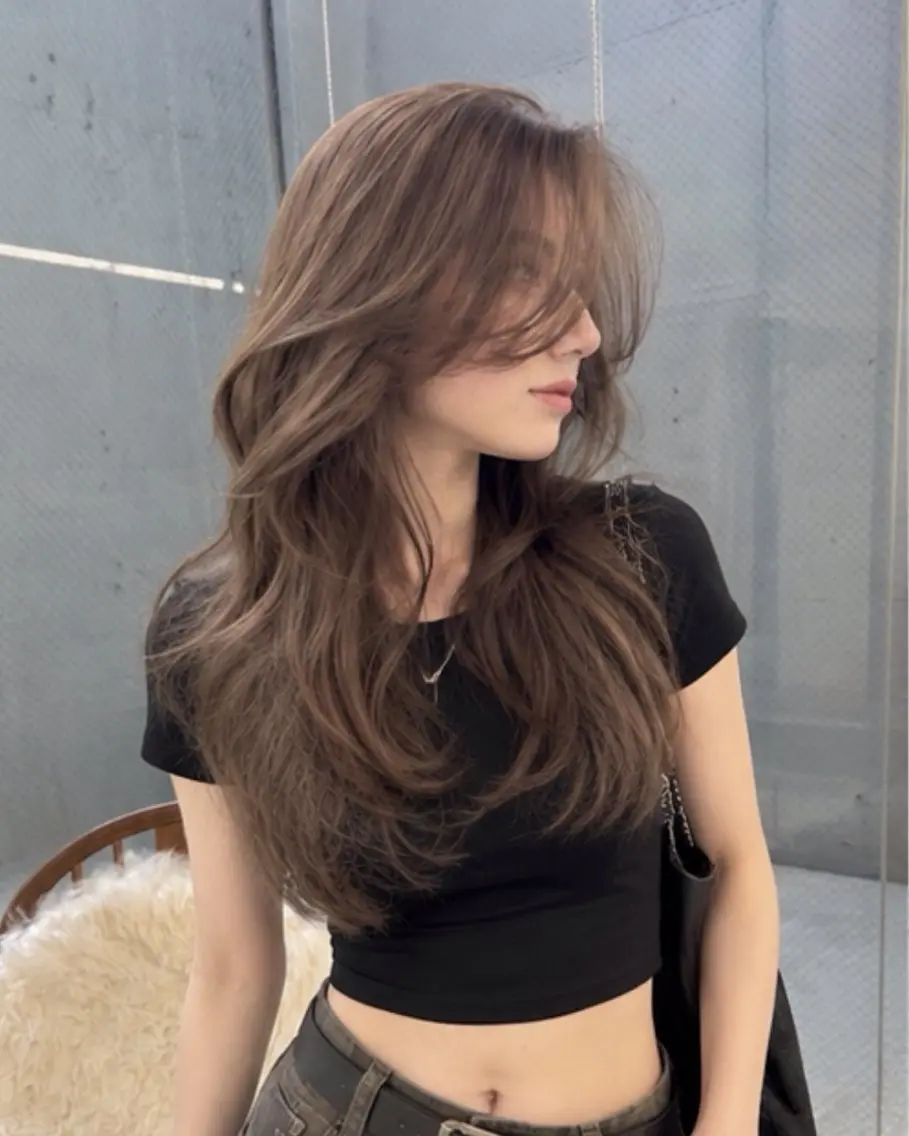 ロング カット pia 薬院のヘアスタイル