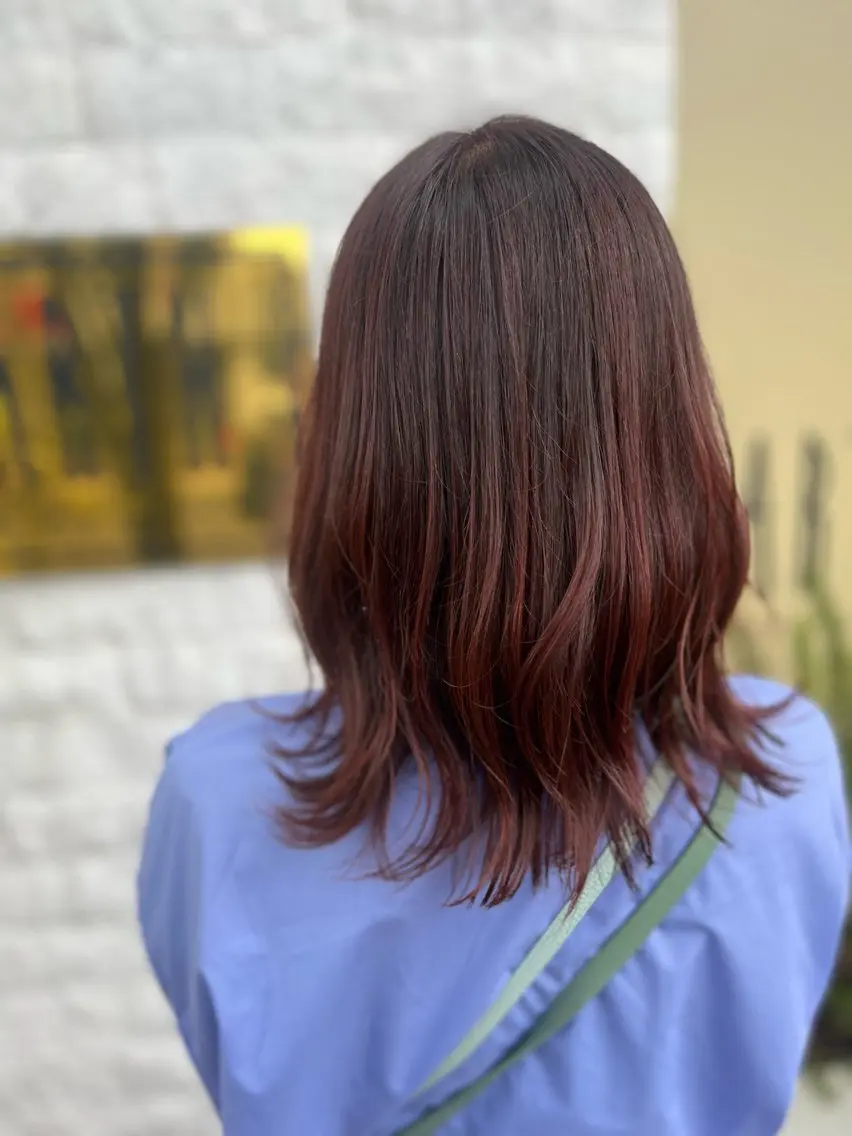 ミディアム 田浦 大樹のヘアスタイル