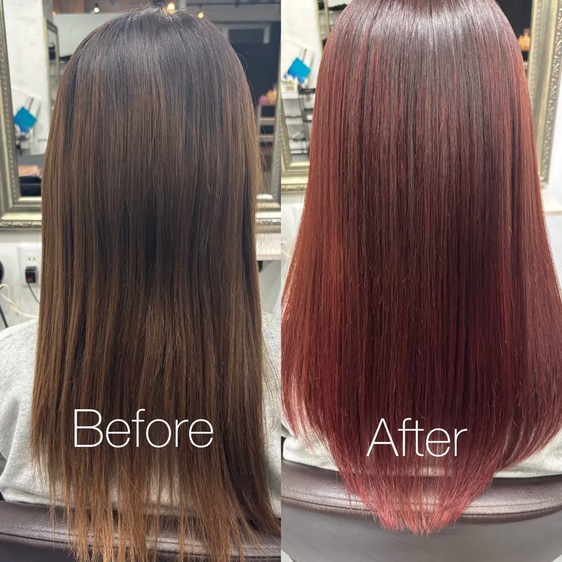 セミロング トリートメント ヘアカラー トリートメント スタイリスト HIROのヘアスタイル