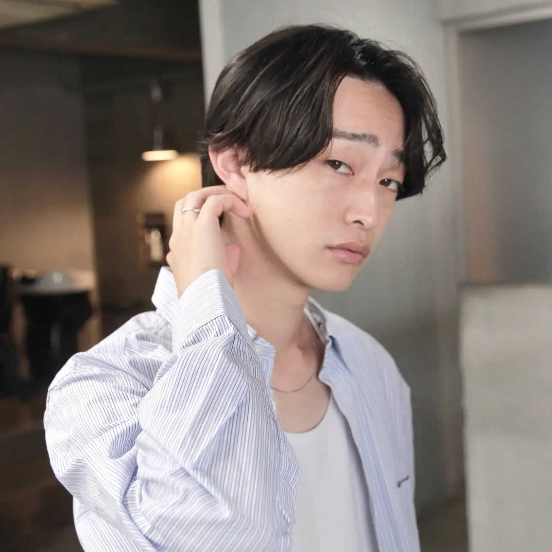 ショート カラー パーマ メンズ カット パーマ メンズ/ダブルカラー /パーマ/来栖慧💈のヘアスタイル