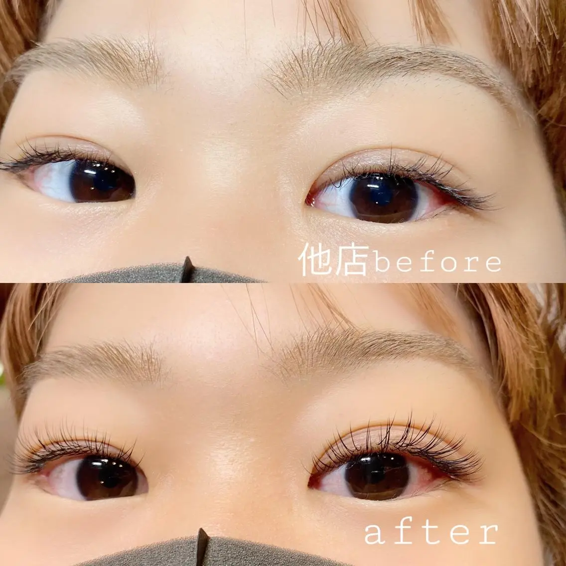 マツエク・マツパ フラットラッシュ 9日空き有♡ ERIKA♡のマツエク・マツパデザイン