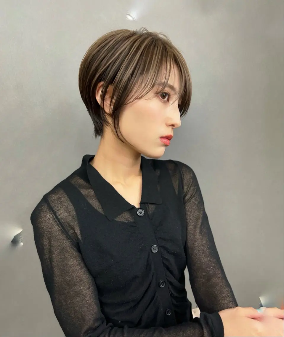 ショート 💖艶髪ショートヘア 韓国ヘア/asukaのヘアスタイル