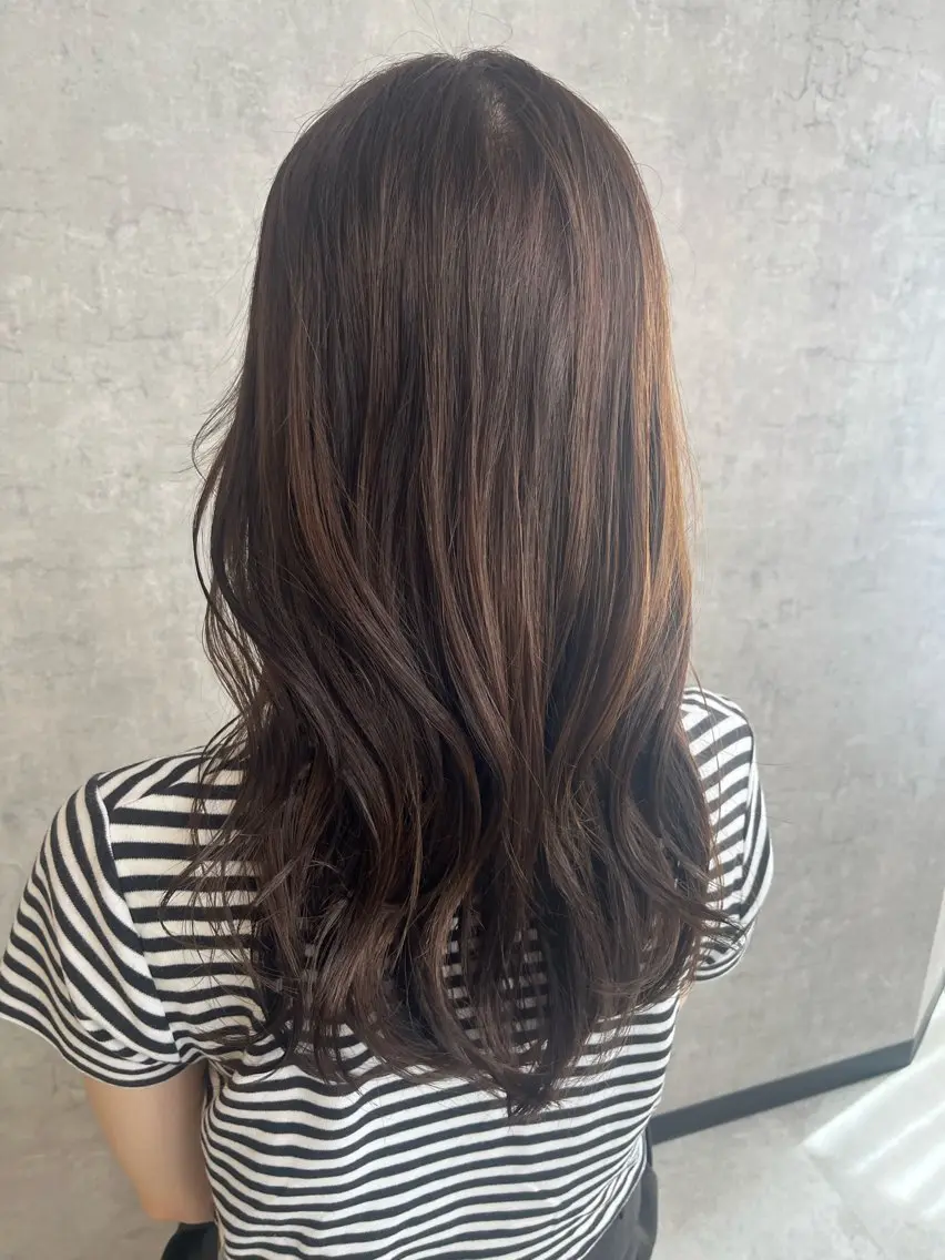 セミロング KAEDE🎀 縮毛矯正＆パーマ特化のヘアスタイル