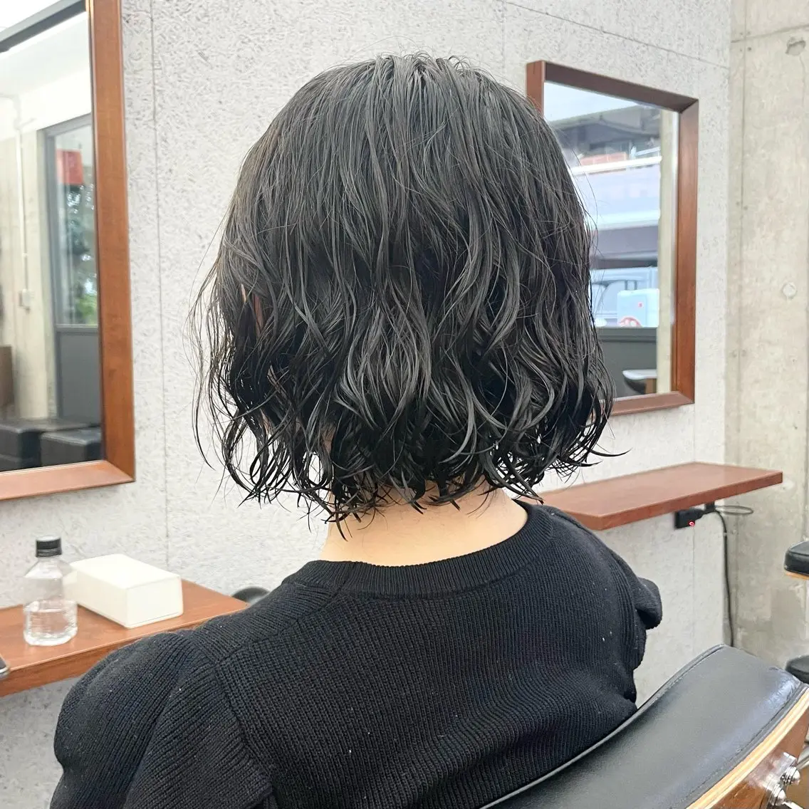 ショート パーマ メンズ メンズパーマ ボブ ショートヘア デジタルパーマ カット パーマ トリートメント ✂︎ウルフ・ショート ✂︎MIKUNIのヘアスタイル