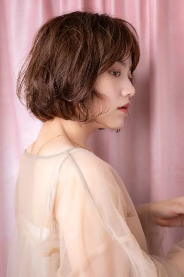 ショート 阿部 雲母のヘアスタイル