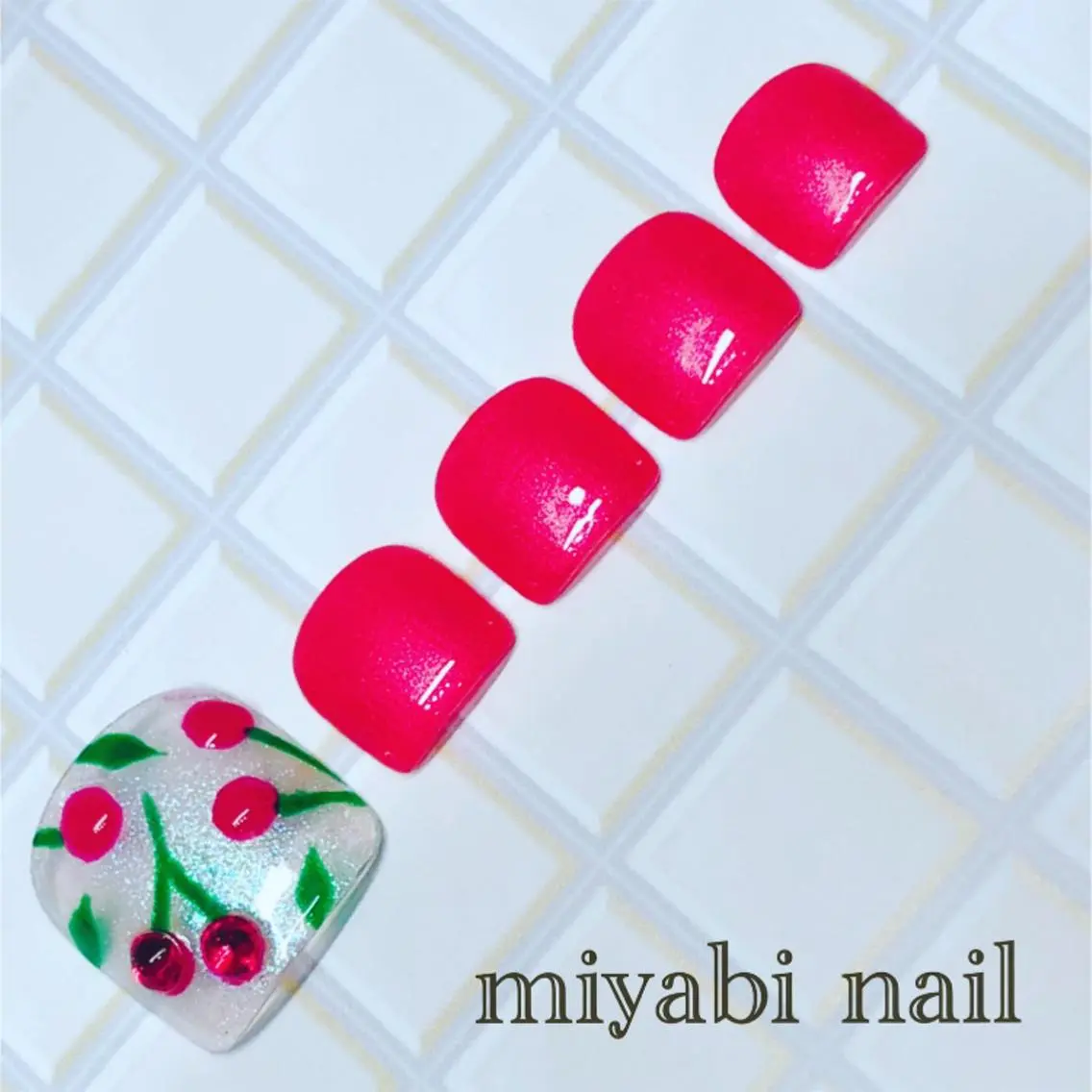 ネイル miyabi nail 桂川駅近くのネイルデザイン