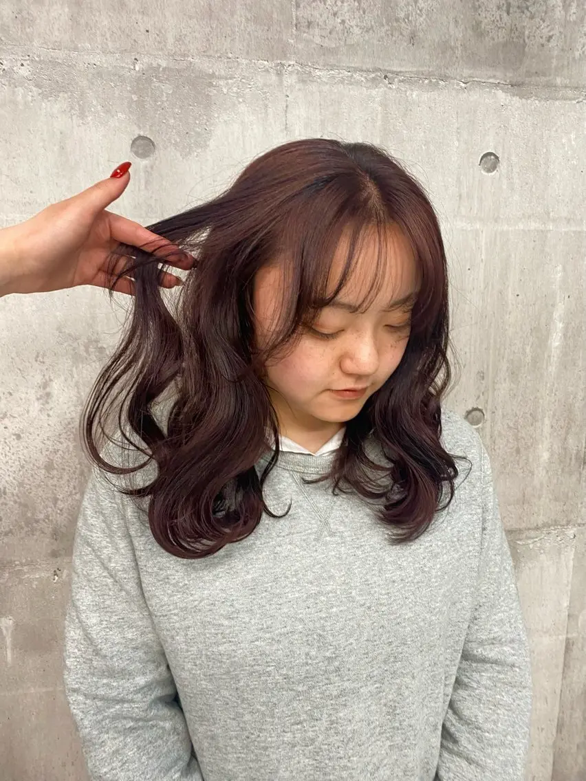 カラー 🌈【🎀ヘアデザイ ナー🎀】✨ノン✨のヘアスタイル