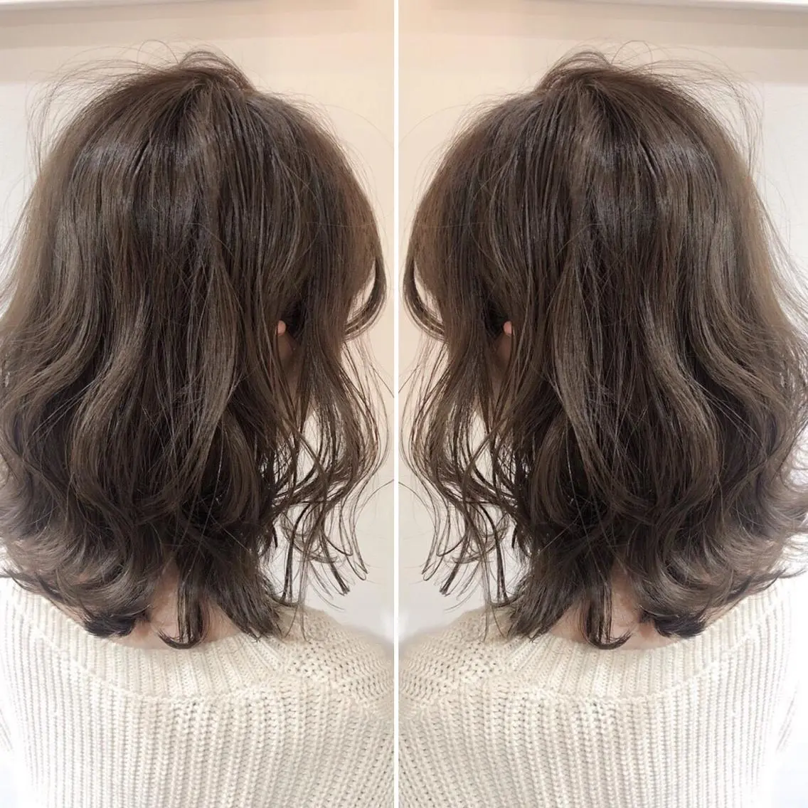 ミディアム カット ヘアカラー トリートメント 【shower】 yousuke代表のヘアスタイル