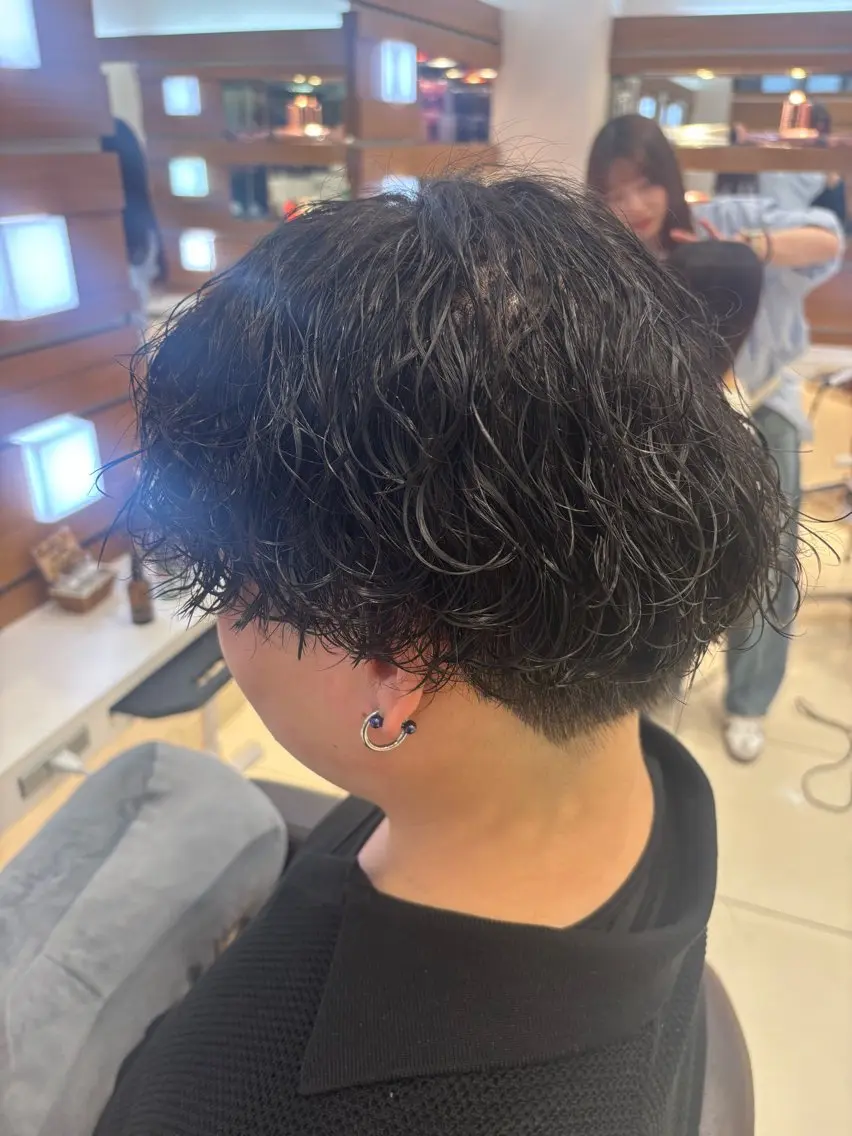 パーマ メンズ 💎【ちゅるんカラ ー】あいみ💎のヘアスタイル