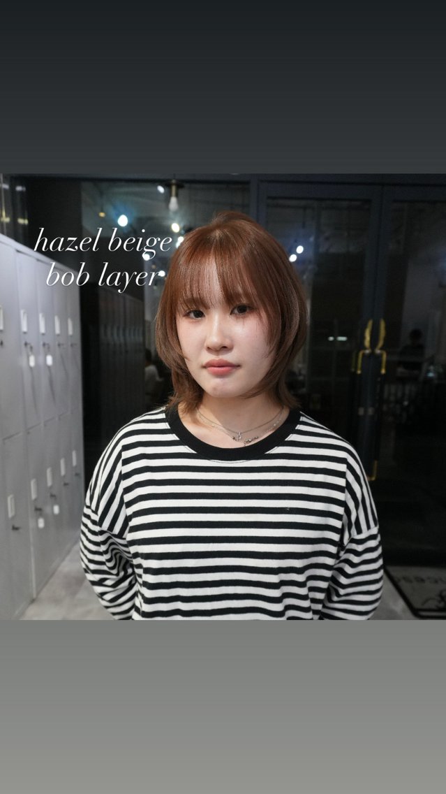 ショート カット ヘアカラー トリートメント 艶カラー/似合わせ /髙橋恵永のヘアスタイル