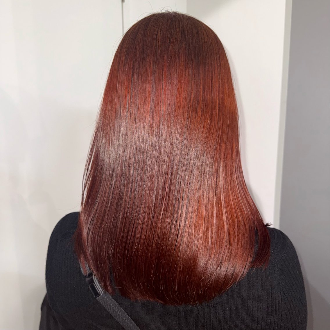 セミロング カラー ヘアカラー ゆうと cashel渋谷のヘアスタイル