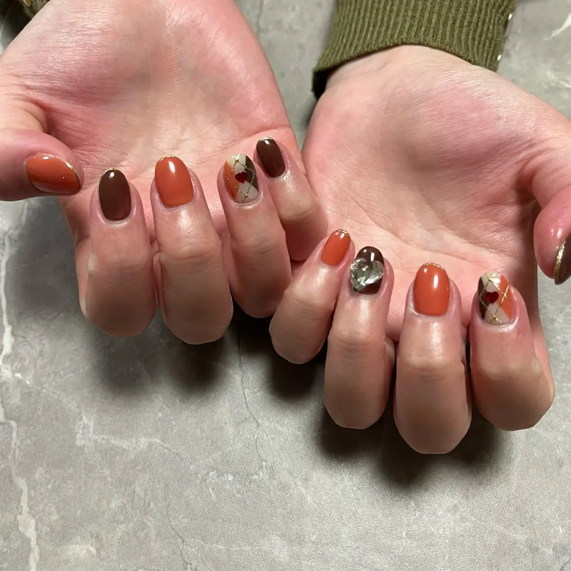 ネイル 冬ネイル Lulea nailのネイルデザイン