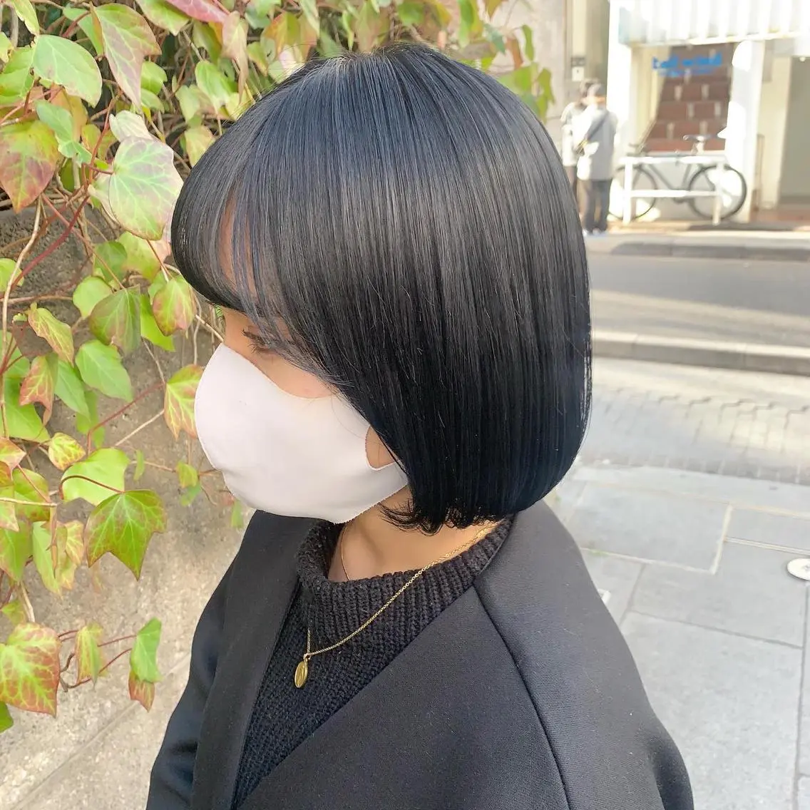 ミディアム カラー 髪質改善 RYOのヘアスタイル