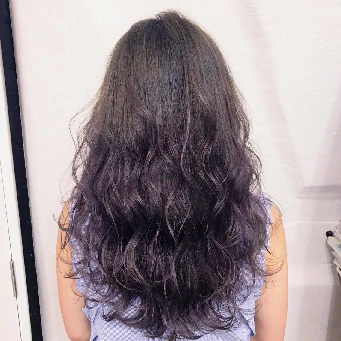 カラー ブリーチ グラデーションカラー グレージュ ラベンダーカラー ラベンダーグレージュ K-POP好き美容師 🇰🇷Kai.Yのヘアスタイル