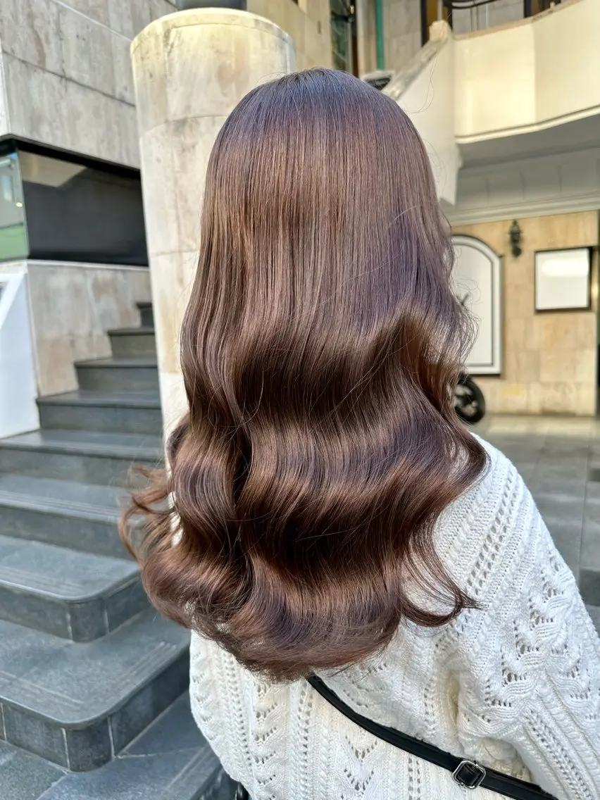 カラー カット ヘアカラー トリートメント 韓国系レイヤー特化 hiroのヘアスタイル