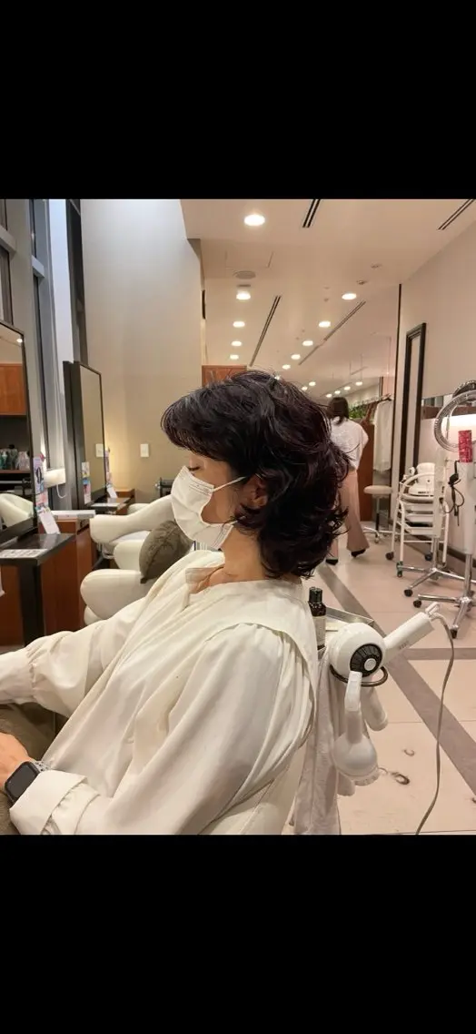 パーマ 町田 晴香のヘアスタイル
