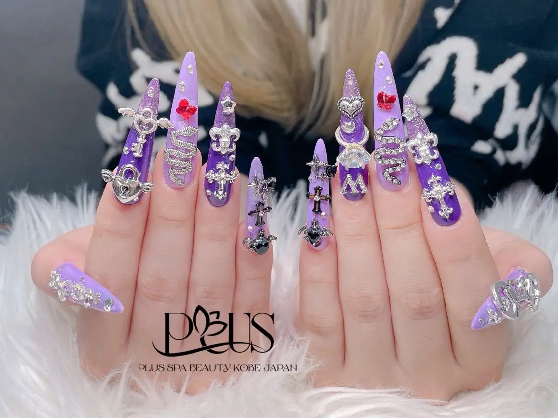 ネイル フレンチネイル 韓国ネイル シンプルネイル ワンホンネイル PLUSSPA ANHのネイルデザイン