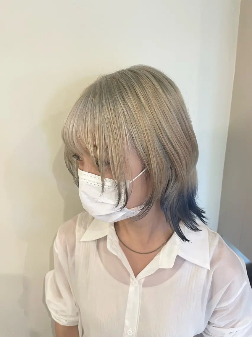 ミディアム 顔まわりレイヤー レイヤーカット ✨大倉 舞【モデル募集】✨のヘアスタイル