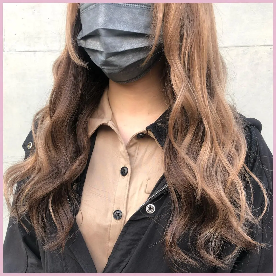 ロング カラー ヘアアレンジ 編み込みエクステ シールエクステ ベージュカラー イヤリングカラー インナーカラー カット ヘアカラー トリートメント エクステ ヘアセット 八巻 晴香のヘアスタイル
