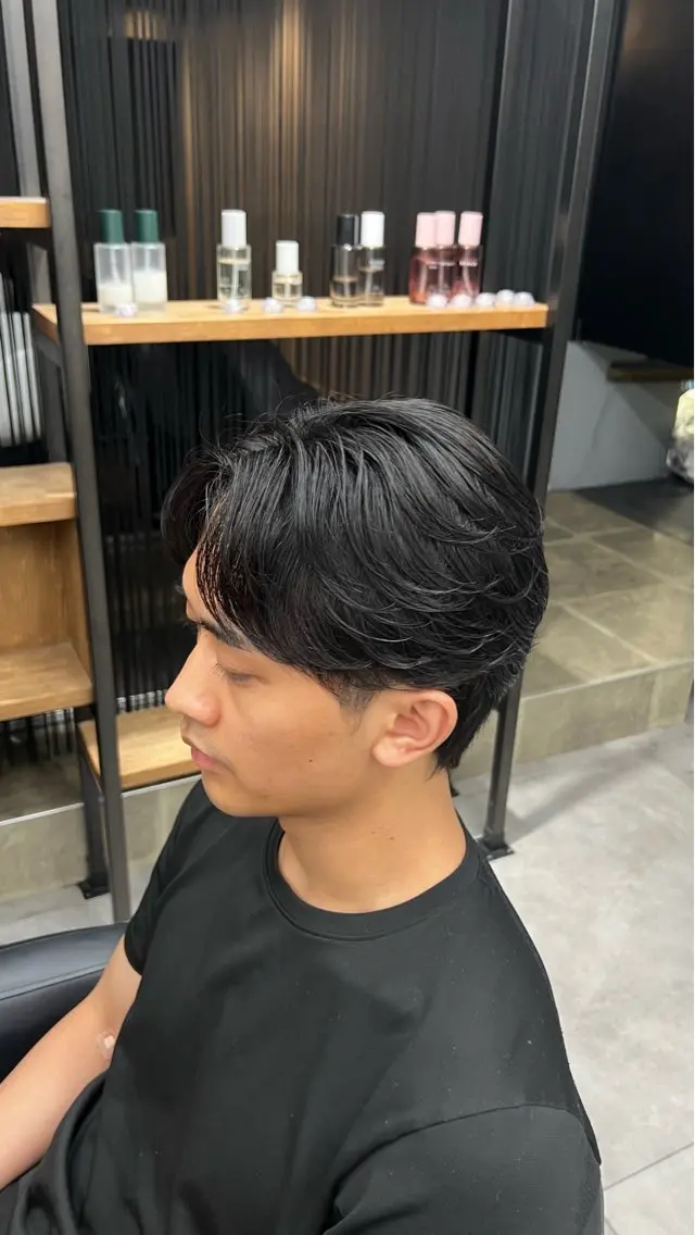 パーマ メンズ メンズパーマ カット パーマ 【OVARL】メンズ 特化/さかしょーのヘアスタイル