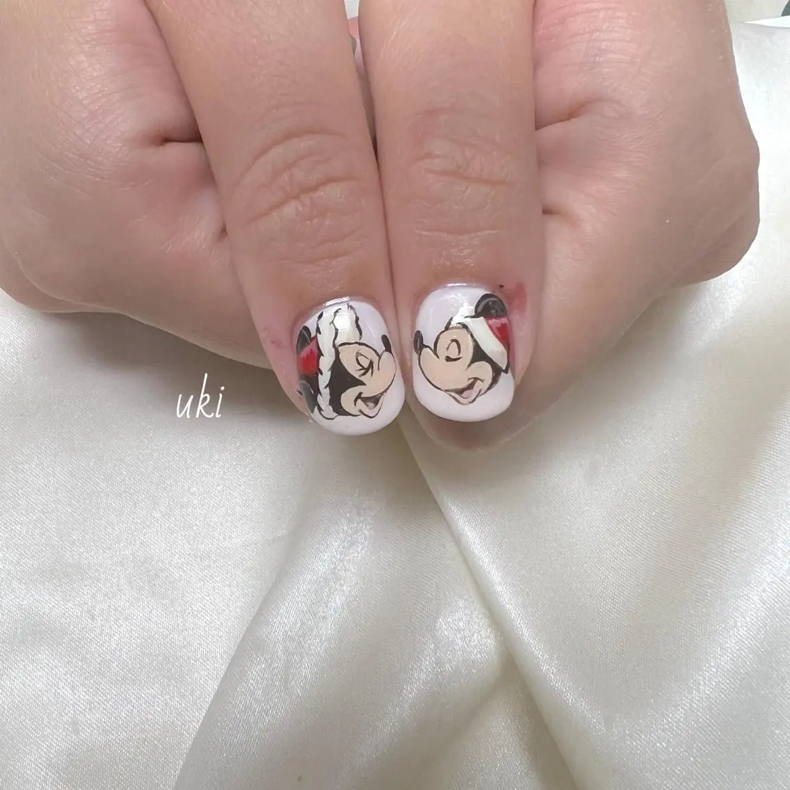 ネイル 冬ネイル クリスマス Ameri nail /UKIのネイルデザイン