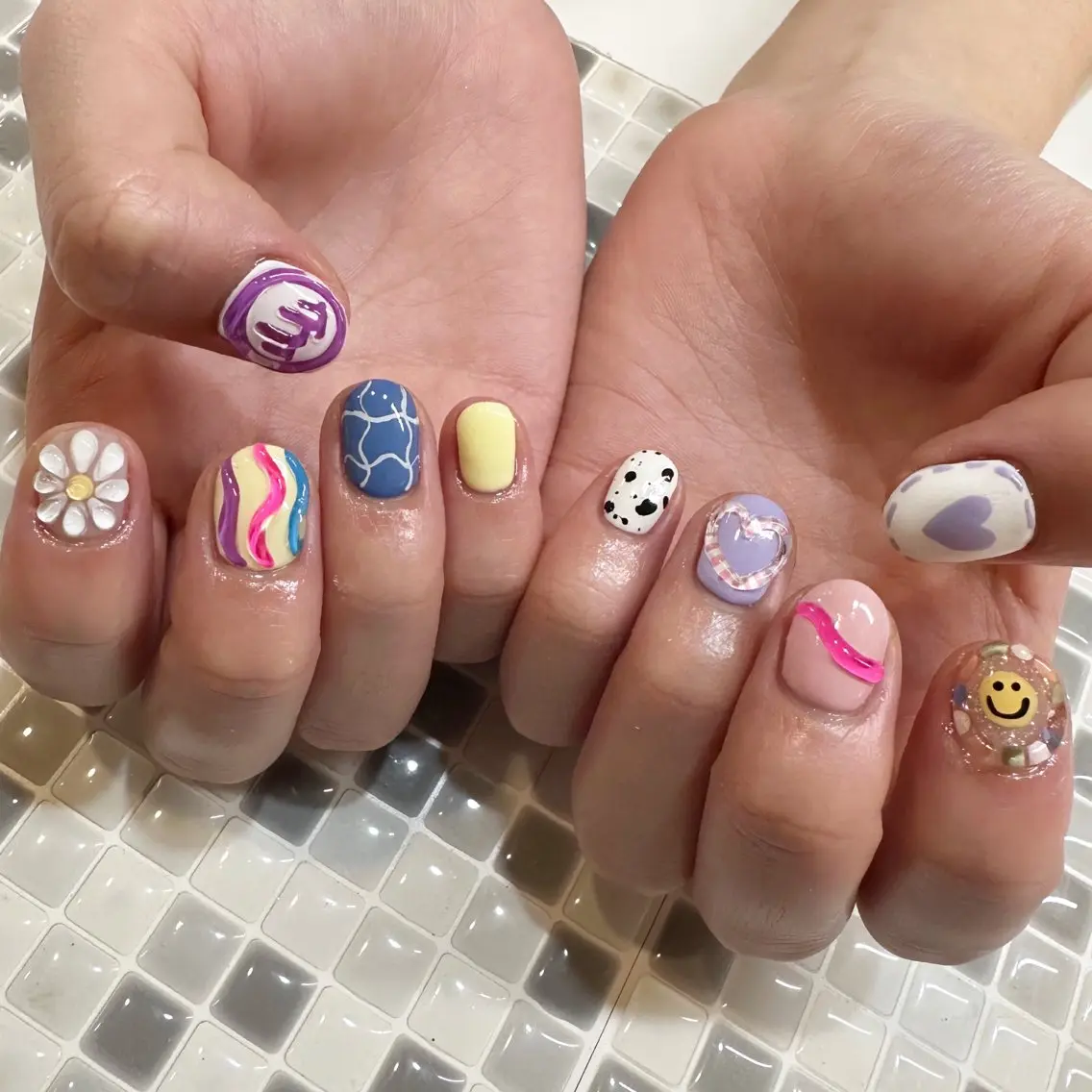 ネイル アートネイル nailist yuiのネイルデザイン