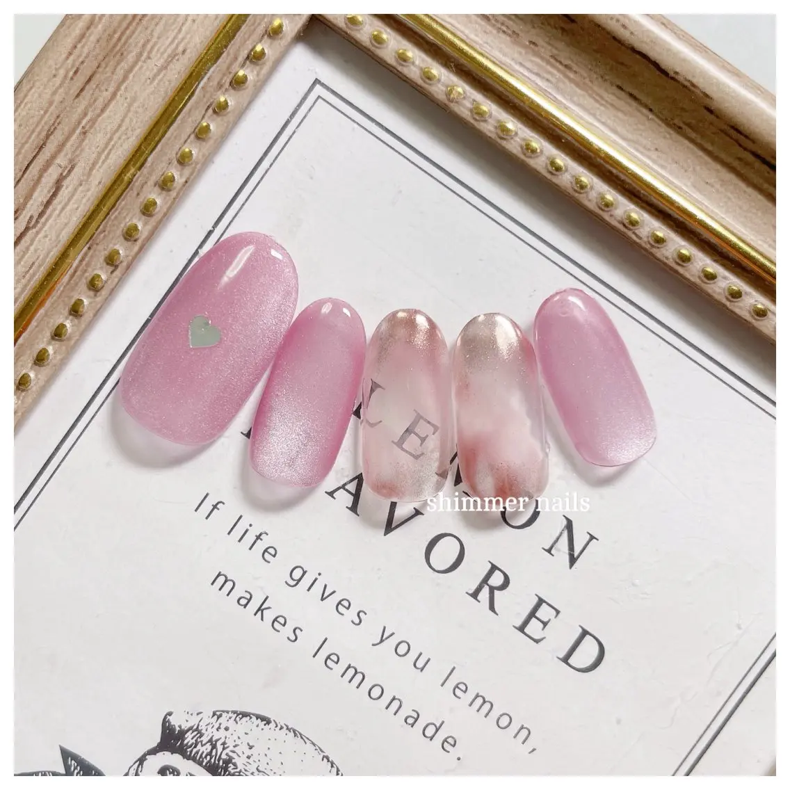 ネイル shimmer nailsのネイルデザイン