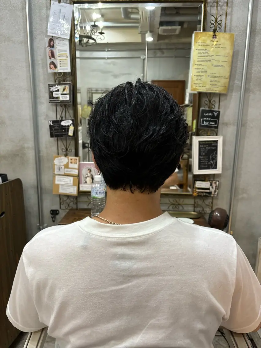 カット+ダウンパーマ(指名料込みの写真